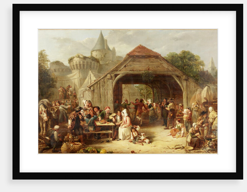 Merrymaking by Frederick Goodall