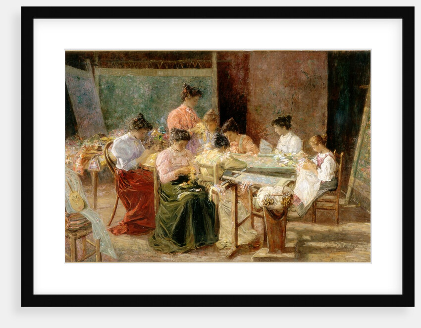 Venetian Embroidery Makers by Andrew Colley