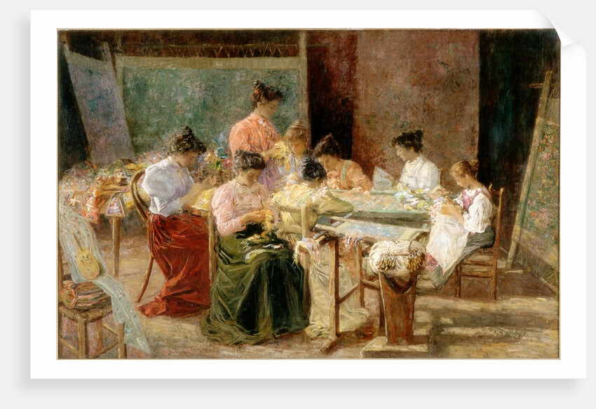 Venetian Embroidery Makers by Andrew Colley