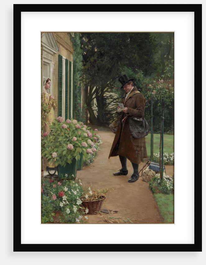 The Village Postman by Walter Dendy Sadler