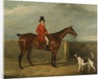John Hall Kent in Hunting Attire Seated on a Horse by David Dalby