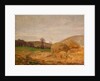 Landscape with Haystacks by Benjamin RBA Haughton