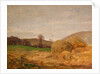 Landscape with Haystacks by Benjamin RBA Haughton