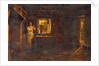 Cottage Interior by George Washington Brownlow