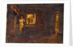 Cottage Interior by George Washington Brownlow