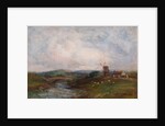 Landscape with Windmill by John Falconar Slater