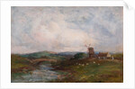 Landscape with Windmill by John Falconar Slater