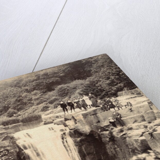 Jesmond Dene Waterfall by Unknown