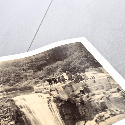 Jesmond Dene Waterfall by Unknown