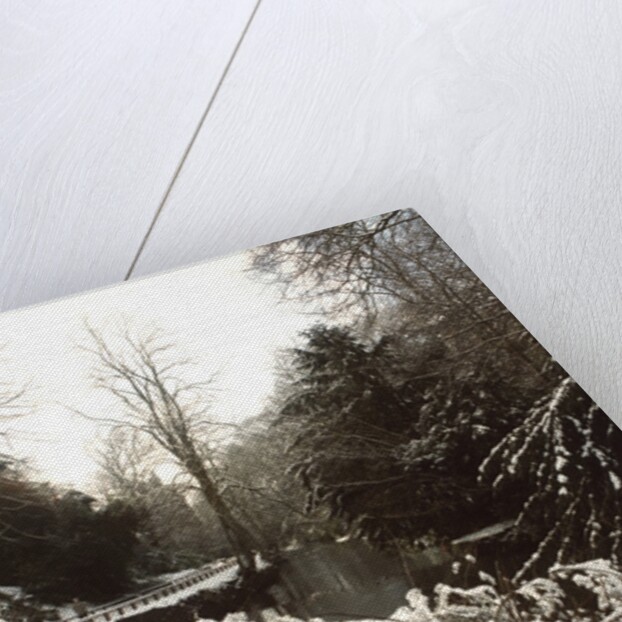 Jesmond Dene in Snow by Unknown