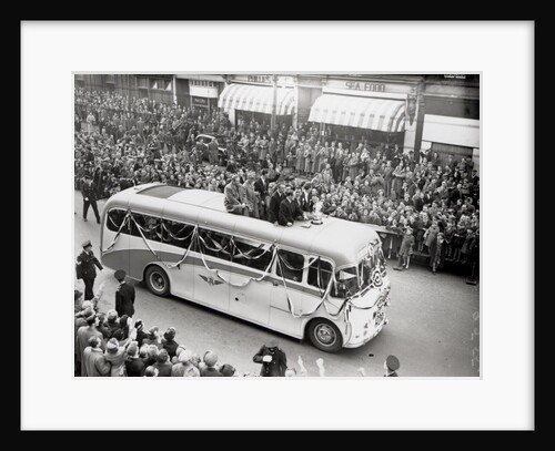 Newcastle United FA Cup Win 1952 by Unknown