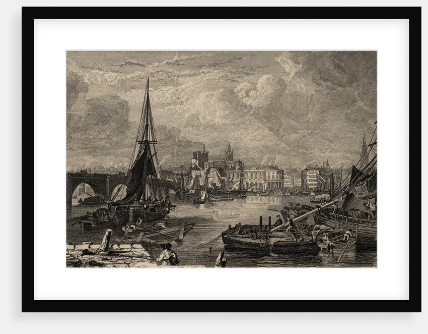 A View of Newcastle by JW Carmichael