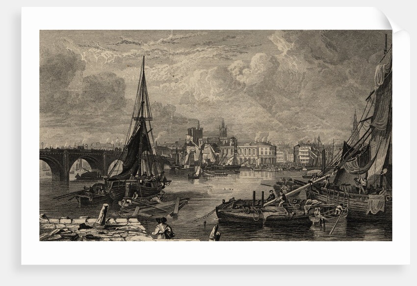 A View of Newcastle by JW Carmichael