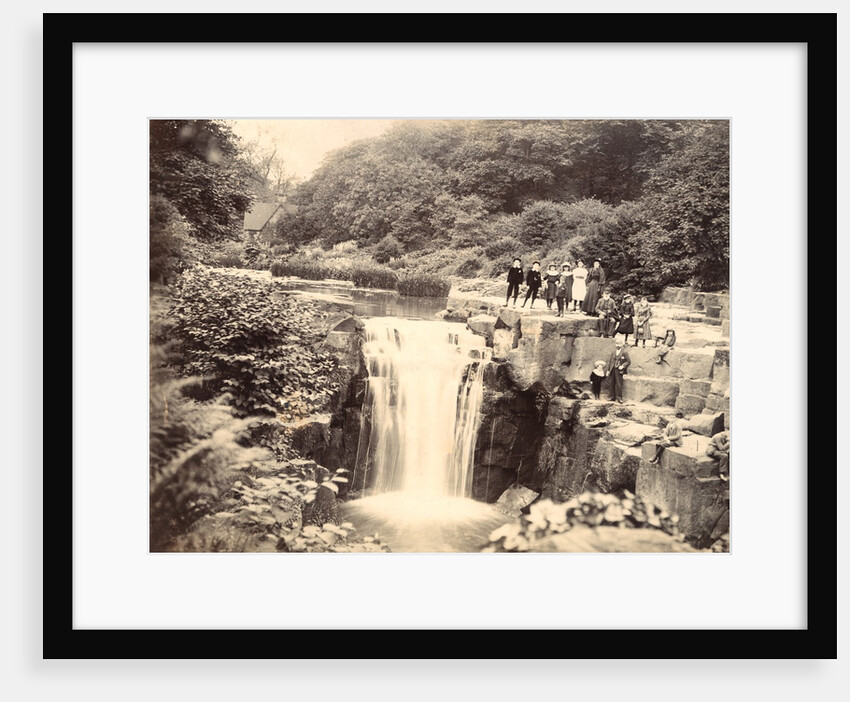 Jesmond Dene Waterfall by Unknown