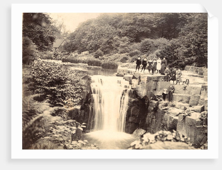 Jesmond Dene Waterfall by Unknown