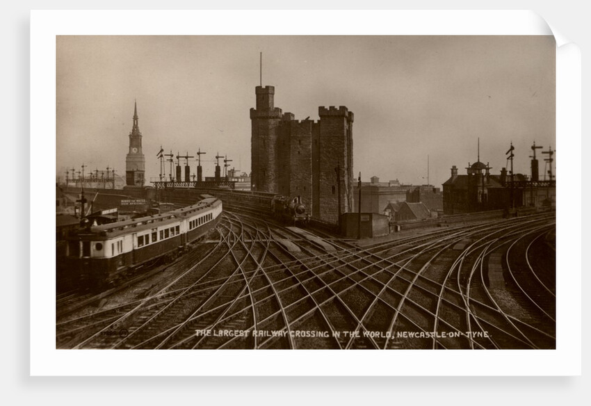 Railway Crossing - Central Station by Unknown