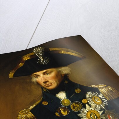 Rear-Admiral Horatio Nelson, 1st Viscount Nelson (1758-1805) by Lemuel Francis Abbott