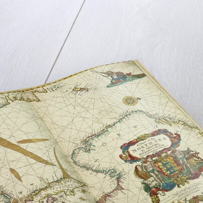 A chart of the North Sea by John Seller