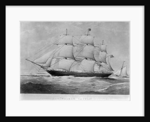 'Walmer Castle' (1855) under way by Unknown
