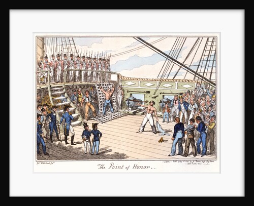 The Point of Honour by George Cruikshank