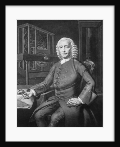 John Harrison (1693-1776), clockmaker by P. L. Tassaert