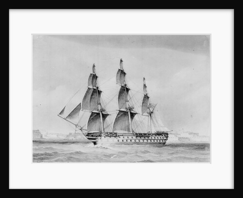 HMS 'Vengeance' (1855) by Unknown