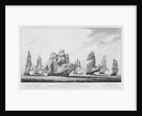 A British squadron off Madagascar by unknown