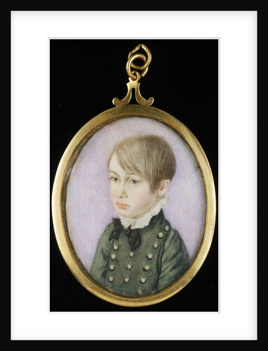 Portrait of a young boy, formerly thought to be Horatio Nelson by unknown