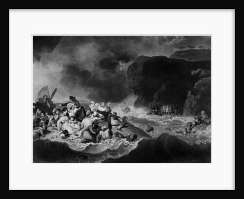 The East Indiaman 'Grosvenor' wrecked in 1782 by Robert Smirke