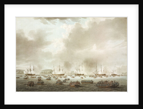 The British landing at Kip's Bay, New York Island, 15 September 1776 by Robert Cleveley
