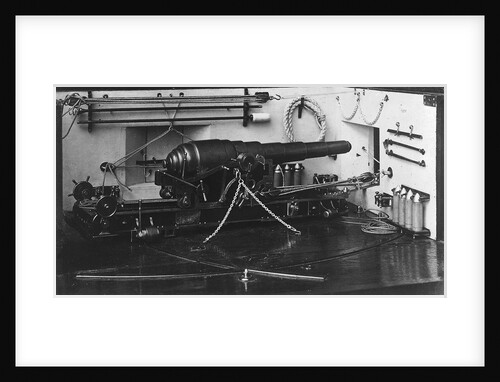 Sectional model of 'Iron Duke' (1870) by W. H. Bambury