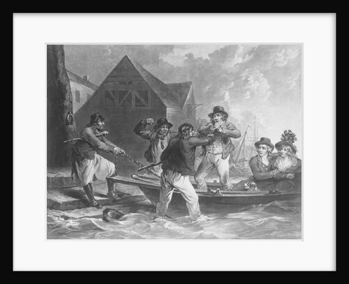 Jack in the Bilboes. From Mr Dibdin's celebrated Song call'd My Poll & my partner Joe by George Morland