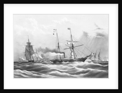 HM steam frigate 'Firebrand' and the Experimental Squadron by H. John Vernon