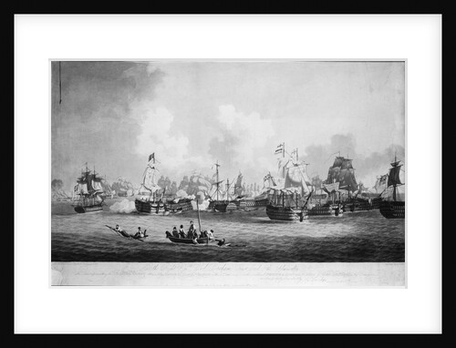 The 'Glorious Victory' at the Battle of Trafalgar, 21 October 1805 by John Thomas Serres