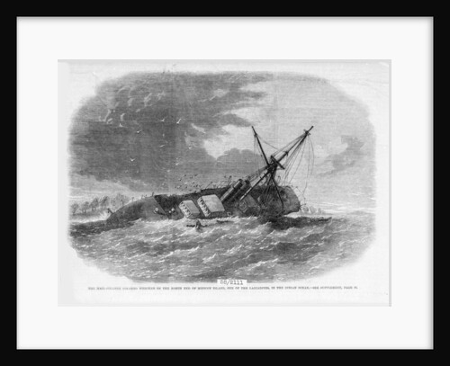 'Colombo' wrecked on Minicoy Island by unknown