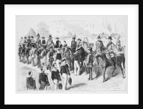VC Parade in Hyde Park, 26 June 1857 by unknown
