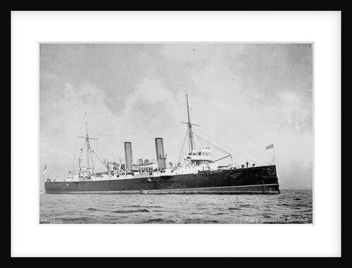 2nd class protected cruiser HMS 'Fox' (1893) by unknown