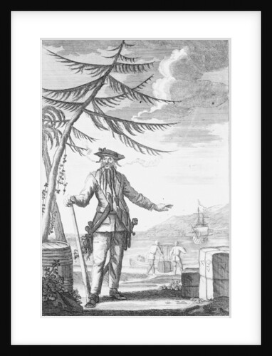 Captain Edward Teach, commonly known as Blackbeard by Thomas Nicholls