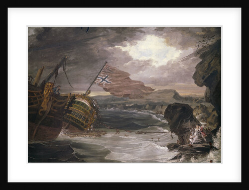 The wreck of the 'Grosvenor', 1782 by G. Carter