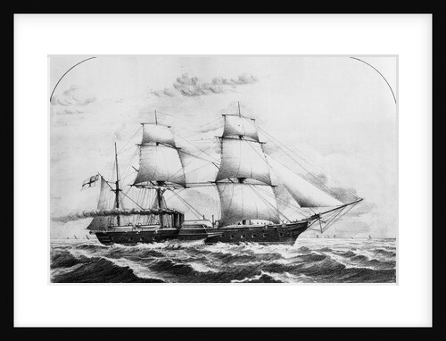 HMS 'Valorous', under way by unknown