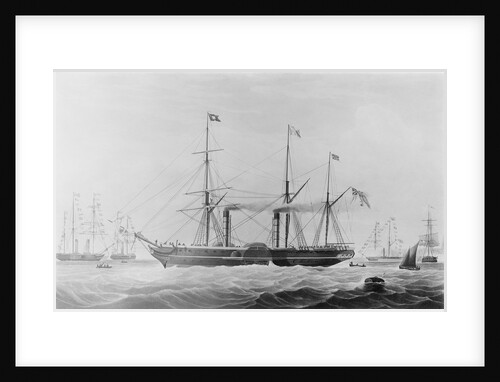 The Peninsular and Oriental Steam Navigation Company ship 'Hindostan' by Edward Duncan