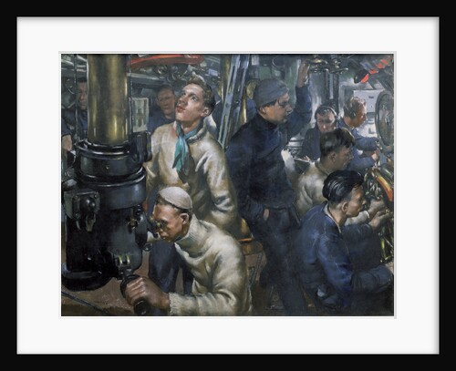 Stand by tubes. The control room of HMS 'Stubborn' by William Dennis Dring