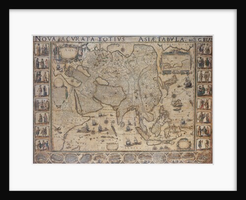 Nova & Acurata Totius Asiae Tabula, auct G. Blaeu by unknown