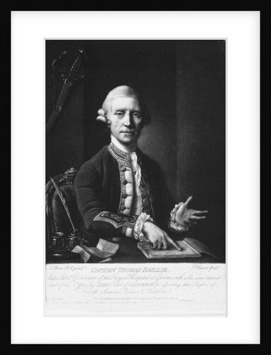Captain Thomas Baillie, Late Lieut. Governor of the Royal Hospital at Greenwich by Nathaniel Hone the Elder