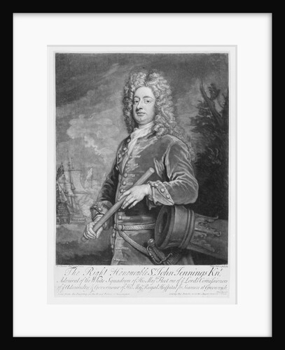 Admiral Sir John Jennings by Godfrey Kneller