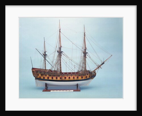 'Centurion', 60 guns by Benjamin Slade