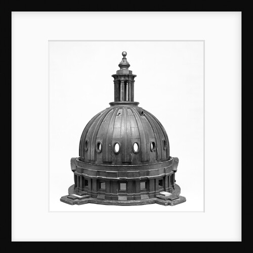 Model for the domes of Greenwich Hospital by James Smallwell