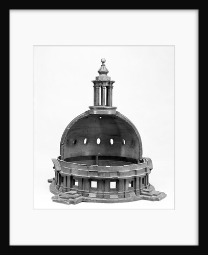 Model for the domes of Greenwich Hospital by James Smallwell