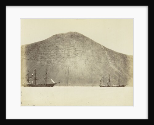 Fast to the floe under Cape Prescott, Franklin Pierce Bay by George White