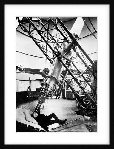 Using the 28-inch refracting telescope at Royal Observatory, Greenwich by unknown